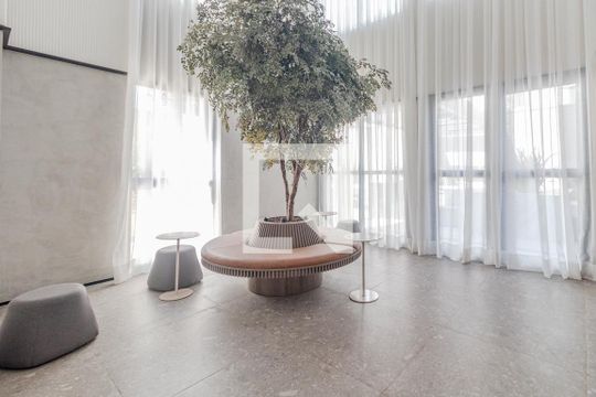 Área comum - Lobby de apartamento à venda com 1 quarto, 28m² em Pinheiros, São Paulo