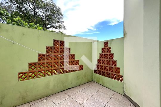 Área de serviço  de apartamento para alugar com 1 quarto, 70m² em Campeche Leste, Florianópolis