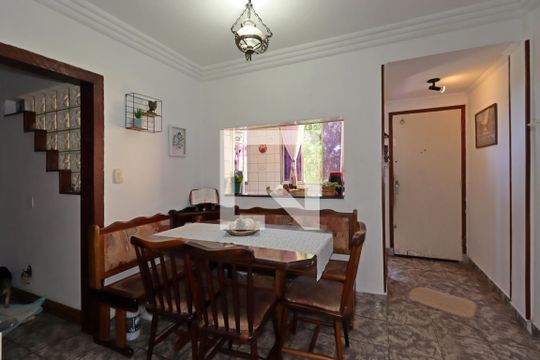 Sala de Jantar de apartamento à venda com 3 quartos, 100m² em Vila Guiomar, Santo André