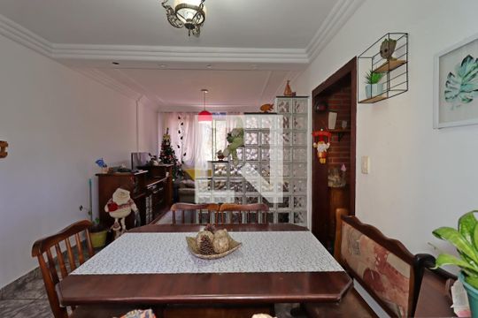 Sala de Jantar de apartamento à venda com 3 quartos, 100m² em Vila Guiomar, Santo André
