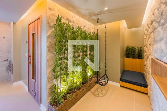Sauna de kitnet/studio para alugar com 1 quarto, 31m² em Vila Dom Pedro I, São Paulo