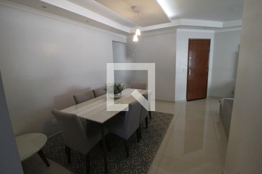 Sala - Jantar de apartamento para alugar com 4 quartos, 117m² em Chácara Agrindus, Taboão da Serra
