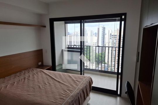 Apartamento para alugar com 1 quarto, 23m² em Santo Amaro, São Paulo