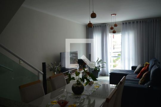 Sala de casa à venda com 3 quartos, 125m² em Jardim Bela Vista, Santo André