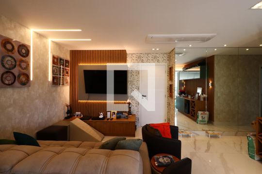Sala  de apartamento à venda com 3 quartos, 112m² em Tatuapé, São Paulo