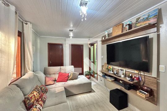 Sala de casa à venda com 3 quartos, 170m² em Canudos, Novo Hamburgo