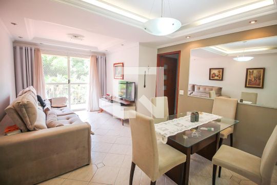 Sala de apartamento à venda com 3 quartos, 100m² em Jardim Ampliacao, São Paulo