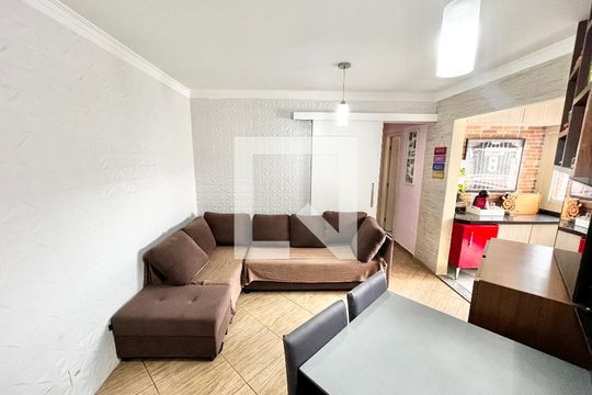 Sala/Cozinha de apartamento à venda com 2 quartos, 49m² em Vila Bela Vista (zona Norte), São Paulo