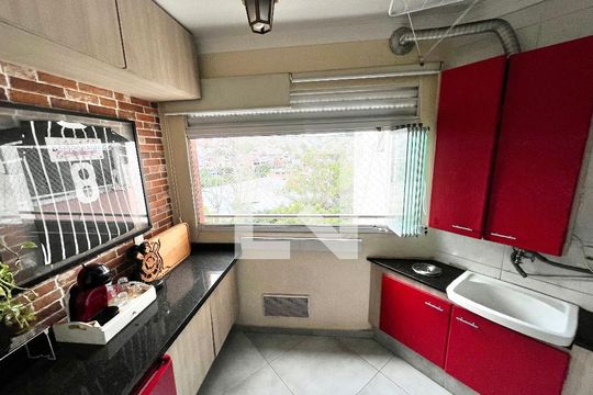 Cozinha e Área de Serviço de apartamento à venda com 2 quartos, 49m² em Vila Bela Vista (zona Norte), São Paulo