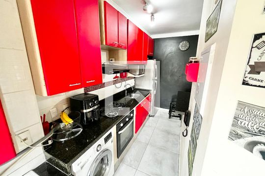 Cozinha e Área de Serviço de apartamento à venda com 2 quartos, 49m² em Vila Bela Vista (zona Norte), São Paulo