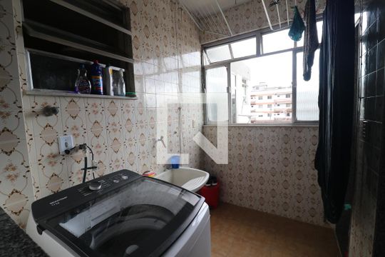 Área de Serviço de apartamento à venda com 3 quartos, 98m² em Tauá, Rio de Janeiro