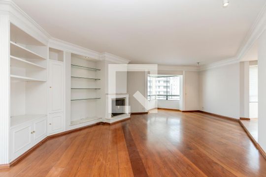 Sala de apartamento para alugar com 4 quartos, 285m² em Campo Belo, São Paulo