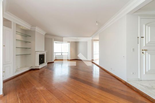 Sala de apartamento para alugar com 4 quartos, 285m² em Campo Belo, São Paulo