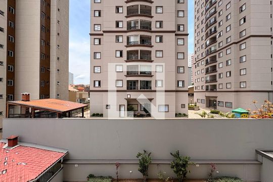 Vista da Sacada de apartamento à venda com 2 quartos, 70m² em Vila Helena, Santo André