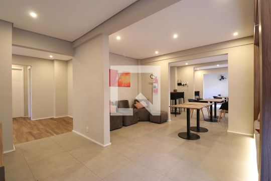 Área comum - Salão de festas de apartamento para alugar com 2 quartos, 38m² em Barra Funda, São Paulo