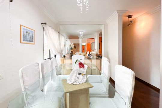Sala de Jantar de apartamento à venda com 4 quartos, 153m² em Centro, São Bernardo do Campo
