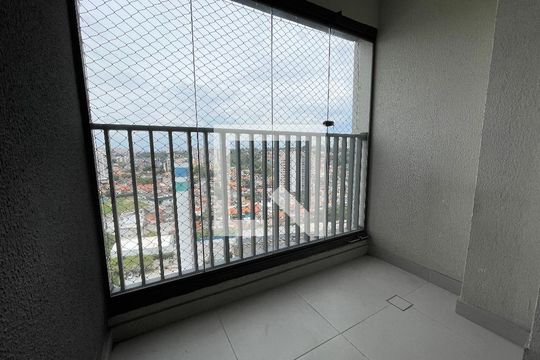 Varanda da Sala de apartamento à venda com 2 quartos, 54m² em Vila Sonia, São Paulo