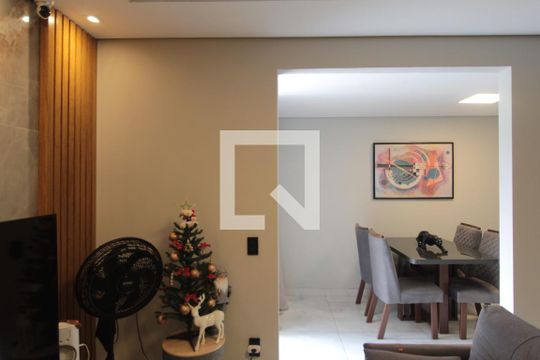 Sala de apartamento à venda com 3 quartos, 150m² em Paquetá, Belo Horizonte