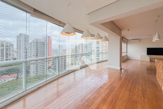 Sala - Piso 1 de apartamento à venda com 4 quartos, 348m² em Jardim Vila Mariana, São Paulo