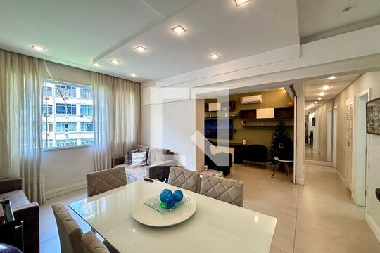 Sala 1 de apartamento à venda com 3 quartos, 96m² em Copacabana, Rio de Janeiro