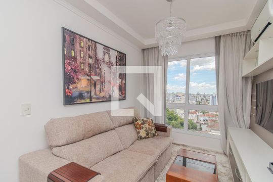 Sala de apartamento à venda com 2 quartos, 58m² em Santo Antônio, Porto Alegre