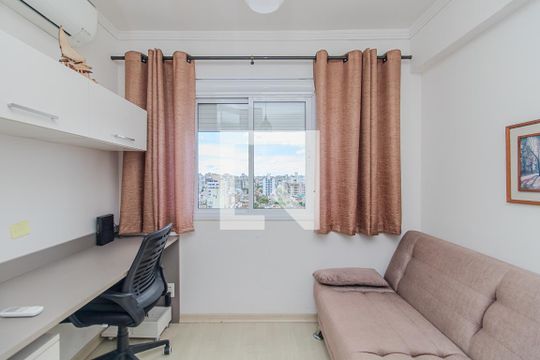 Quarto 1 de apartamento à venda com 2 quartos, 58m² em Santo Antônio, Porto Alegre