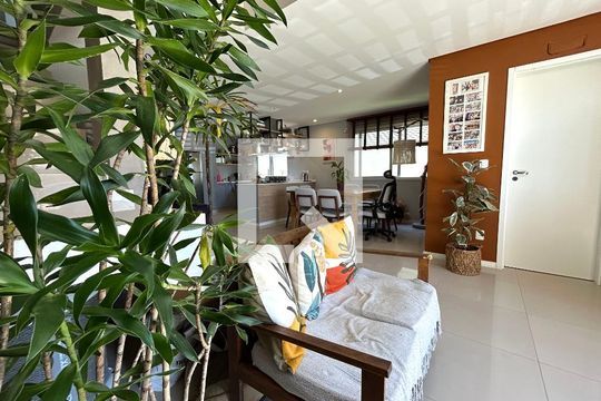 Sala de casa para alugar com 3 quartos, 127m² em Campeche, Florianópolis