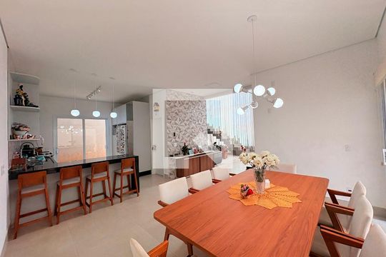 Sala de Jantar de casa de condomínio à venda com 4 quartos, 483m² em Horto Florestal, Jundiaí