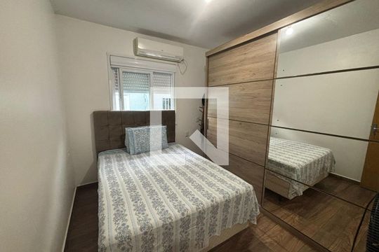 Dormitório 1 de apartamento à venda com 2 quartos, 48m² em Rondônia, Novo Hamburgo