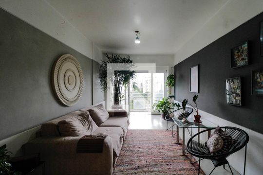 Sala de apartamento à venda com 2 quartos, 95m² em Perdizes, São Paulo