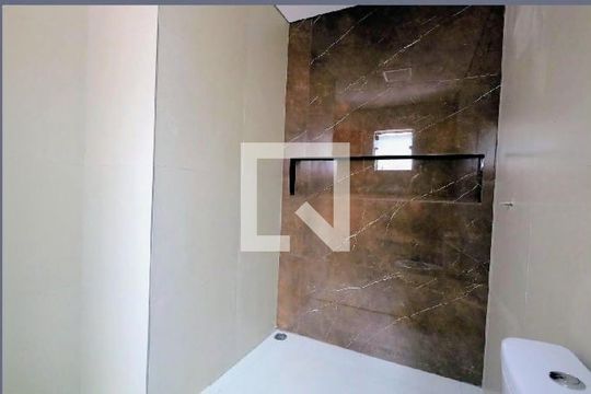 Banheiro de casa para alugar com 3 quartos, 164m² em Campestre, Santo André