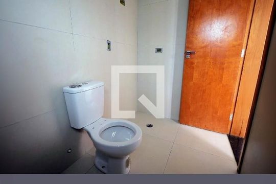 Banheiro da Suíte 2 de casa para alugar com 3 quartos, 164m² em Campestre, Santo André