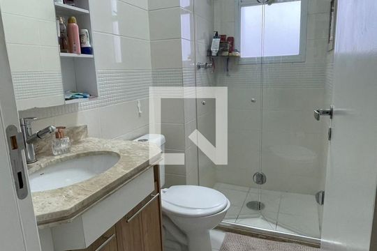 Banheiro de apartamento à venda com 2 quartos, 130m² em Jardim Sao Caetano, São Caetano do Sul