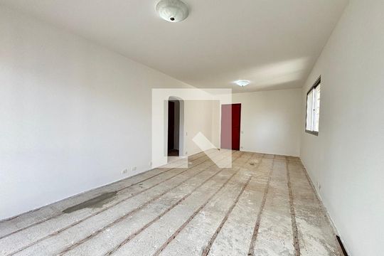 Sala de apartamento para alugar com 3 quartos, 145m² em Indianópolis, São Paulo
