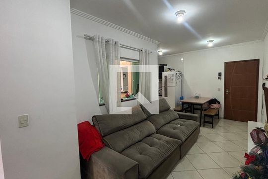 Sala - Sala de Jantar de apartamento à venda com 2 quartos, 54m² em Vila Camilópolis, Santo André
