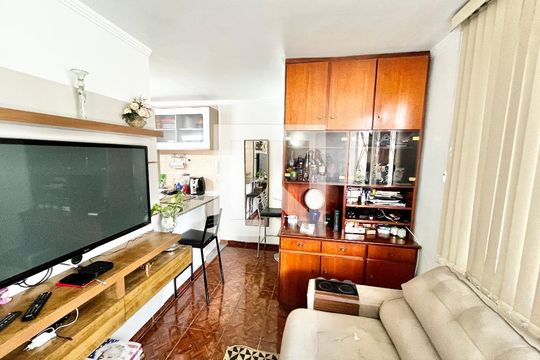 Sala de apartamento à venda com 2 quartos, 60m² em Parque Peruche, São Paulo