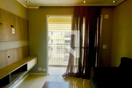 Sala de apartamento para alugar com 3 quartos, 65m² em Ponte Grande, Guarulhos