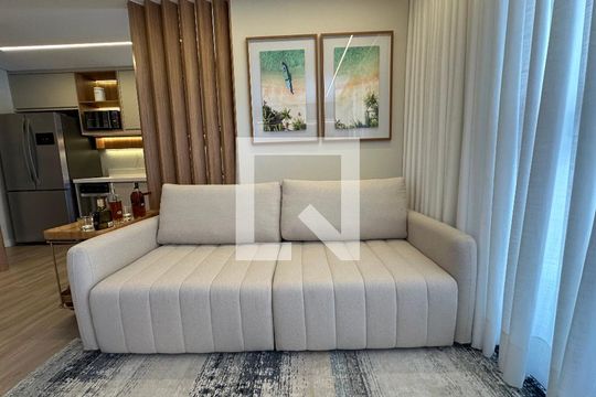 Sala de apartamento à venda com 3 quartos, 88m² em Alphaville, Barueri