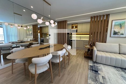 Sala de apartamento à venda com 3 quartos, 88m² em Alphaville, Barueri