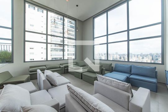 Área Comum de kitnet/studio para alugar com 1 quarto, 28m² em Cidade Monções, São Paulo