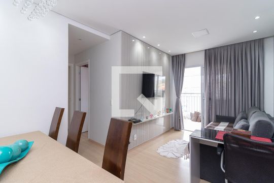 Sala de apartamento à venda com 2 quartos, 63m² em Vila Guilhermina, São Paulo