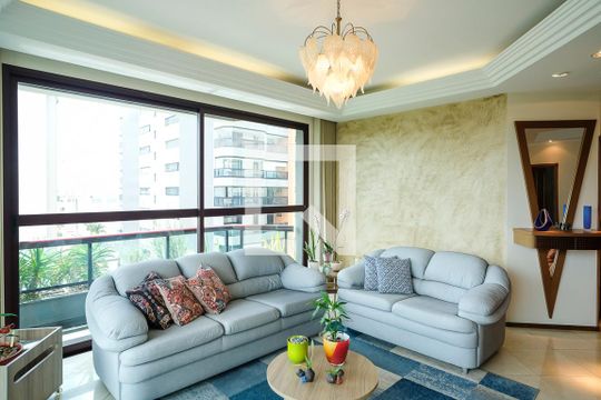 Sala de apartamento à venda com 3 quartos, 158m² em Vila Caminho do Mar, São Bernardo do Campo