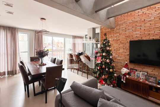 Sala de apartamento à venda com 2 quartos, 149m² em Nova Petrópolis, São Bernardo do Campo
