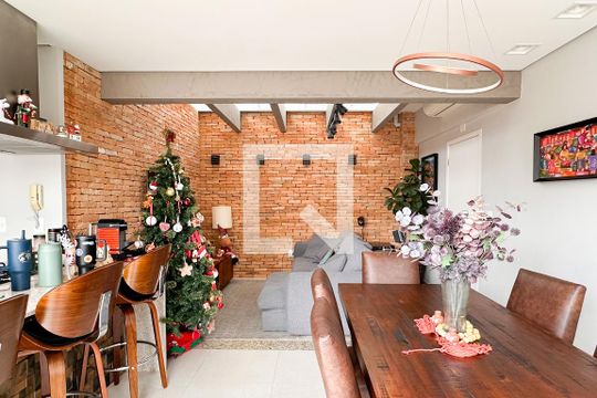 Sala de apartamento à venda com 2 quartos, 149m² em Nova Petrópolis, São Bernardo do Campo