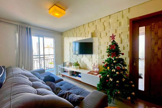Sala de apartamento à venda com 3 quartos, 145m² em Jardim Flor da Montanha, Guarulhos
