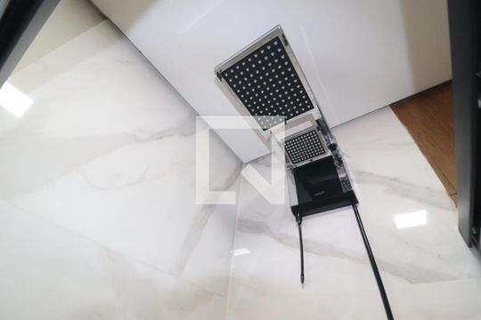 Banheiro Quarto 1 Suíte  de apartamento à venda com 3 quartos, 98m² em Jardim, Santo André