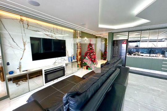 Sala de apartamento à venda com 2 quartos, 90m² em Vila Augusta, Guarulhos
