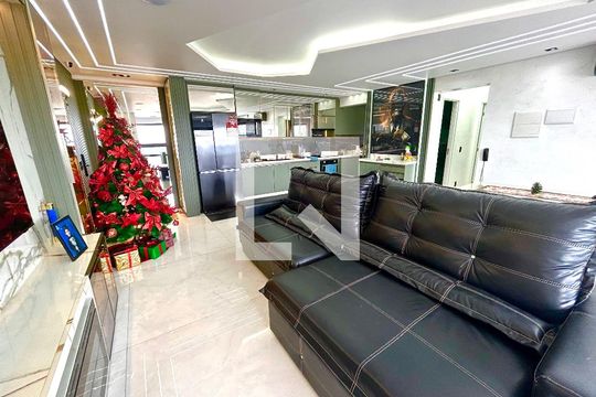 Sala de apartamento à venda com 2 quartos, 90m² em Vila Augusta, Guarulhos