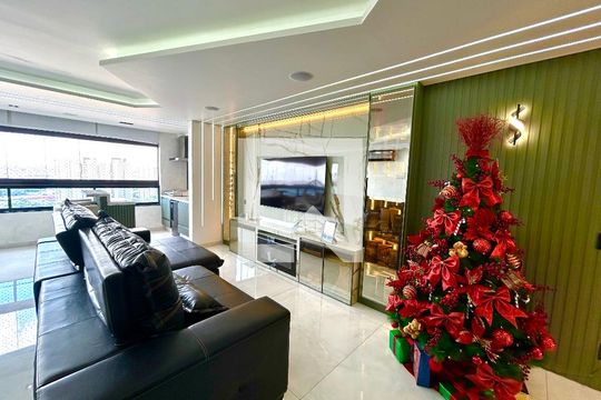 Sala de apartamento à venda com 2 quartos, 90m² em Vila Augusta, Guarulhos