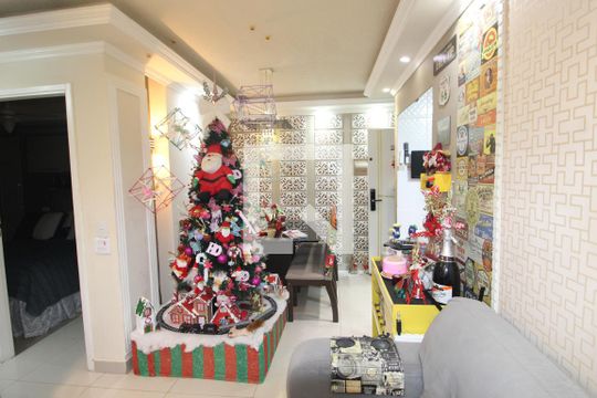Sala de apartamento à venda com 2 quartos, 42m² em Água Santa, Rio de Janeiro